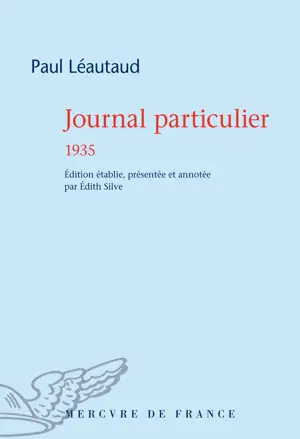 JOURNAL PARTICULIER 1935