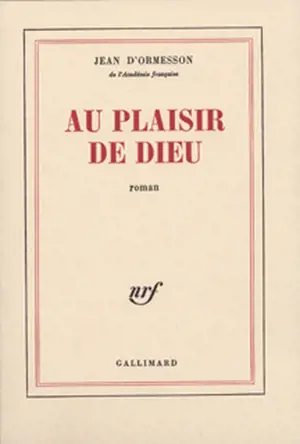 Au plaisir de Dieu