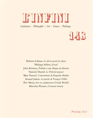 Infini (L'), n° 148