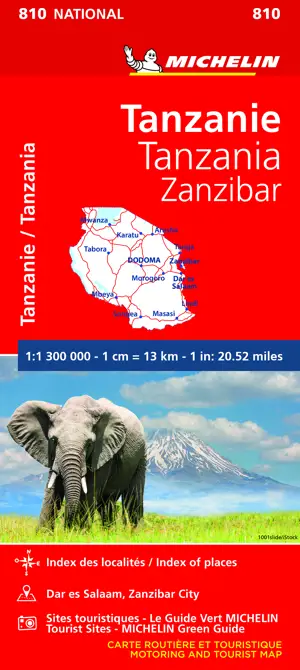 810 TANZANIE ZANZIBAR 1/300 000