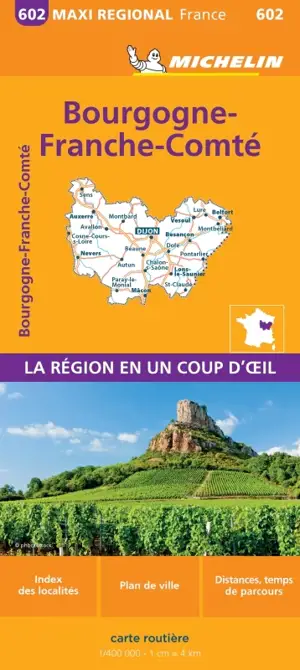 Carte Régionale Maxi- Bourgogne - Franche-Comté