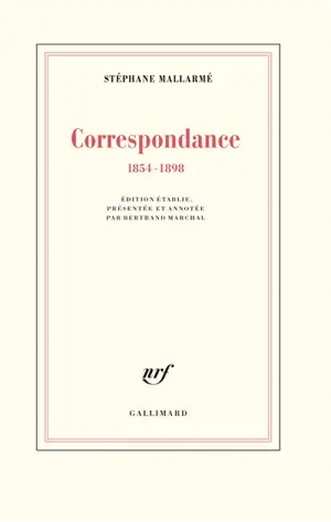 Correspondance : 1854-1898