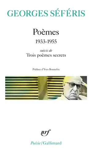 Poèmes : 1933-1955. Trois poèmes secrets