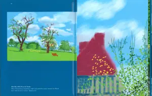 DAVID HOCKNEY 20 FLOWERS AND SOME BIGGER PICTURES