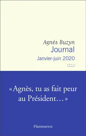 Journal, janvier-juin 2020 : récit
