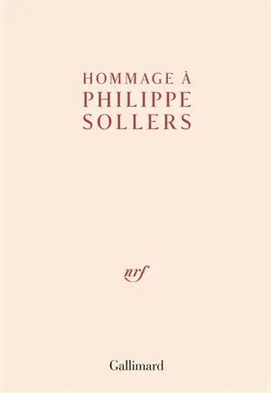 Hommage à Philippe Sollers