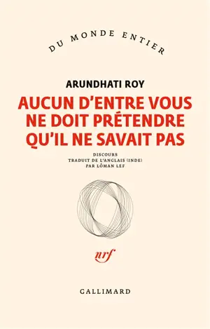 Aucun d'entre vous ne doit prétendre qu'il ne savait pas : discours du Prix européen de l'essai 2023 de la Fondation Charles Veillon