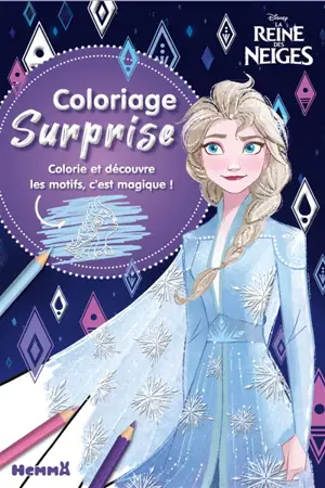 Disney La Reine des Neiges : Coloriage surprise