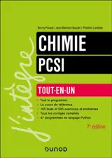 Chimie PCSI : tout-en-un