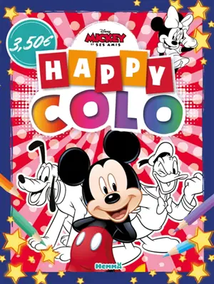 Disney Mickey et ses amis : Happy colo (Mickey, Pluto et Donald)