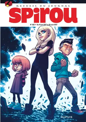 Recueil du journal de Spirou. Vol. 352. Du 14 juin 2017 au 16 août 2017