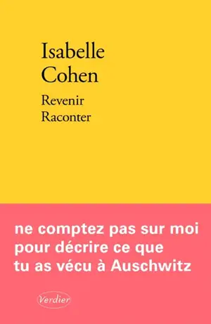 Revenir raconter : portrait de ma mère au subjectif imparfait