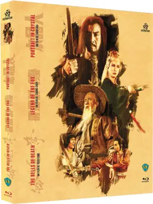 BR COFFRET SHAW BROTHERS BLURAY PORTRAIT IN CRYSTAL LEGEND OF THE FOX THE BELLS OF DEATH