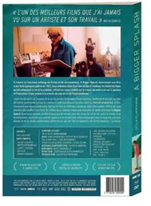 A BIGGER SPLASH DVD  BLURAY DAVID HOCKNEY