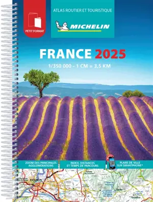 France 2025 : atlas routier et touristique : plastifié