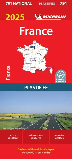 CARTE NATIONALE FRANCE 2025 - PLASTIFIE