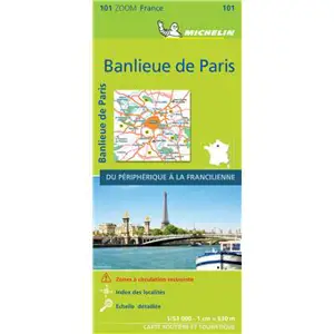 Carte Zoom Banlieue de Paris