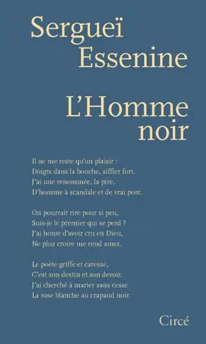 L'homme noir : 1910-1925