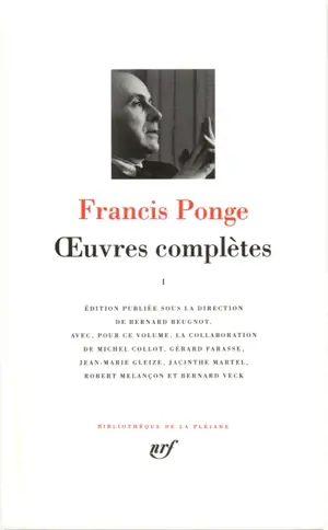 Oeuvres complètes. Vol. 1