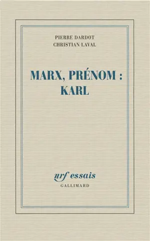 Marx, prénom Karl
