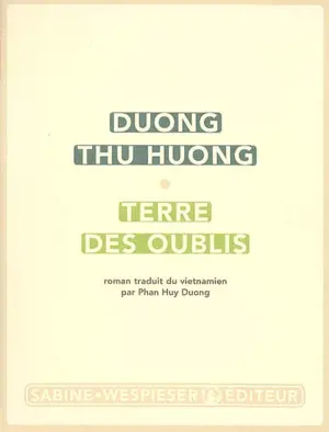 Terre des oublis