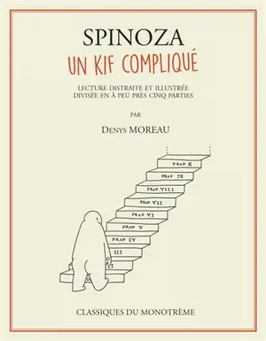 Spinoza, un kif compliqué : lecture distraite et illustrée divisée en à peu près cinq parties