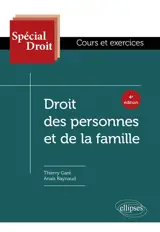 Droit des personnes et de la famille : cours et exercices