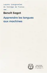 Apprendre les langues aux machines