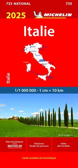 CARTE NATIONALE ITALIE 2025