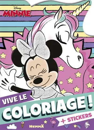 Disney Minnie : Vive le coloriage ! (Minnie licorne)