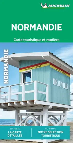 CARTE ROUTIERE ET TOURISTIQUE NORMANDIE