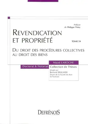 Revendication et propriété