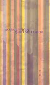 Quid sit lumen. L'art de la lumière