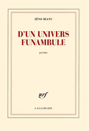 D'un univers funambule : poème