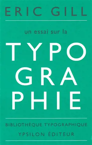 Un essai sur la typographie