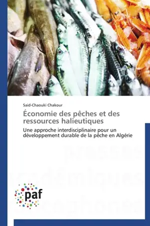 Economie des pêches et des ressources halieutiques