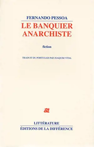 Le banquier anarchiste : fiction