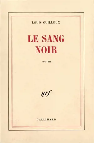 Le Sang noir