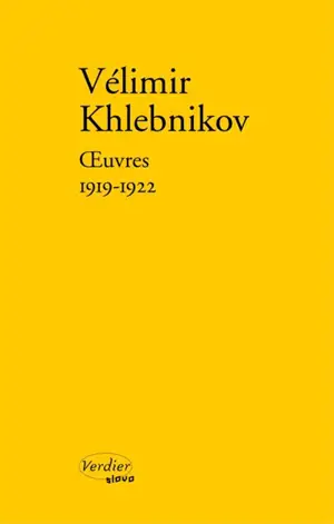 Oeuvres : 1919-1922