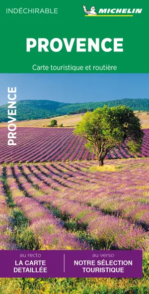 CARTE ROUTIERE ET TOURISTIQUE PROVENCE