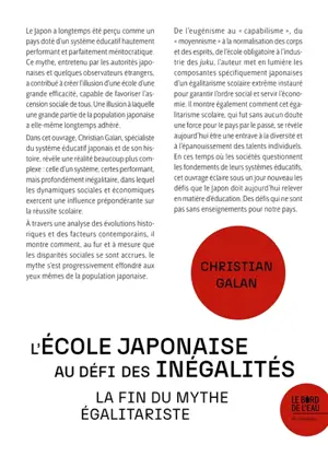 L'école japonaise au défi des inégalités : la fin du mythe égalitariste