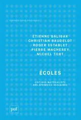 Ecoles : critique matérialiste des appareils scolaires (1969)