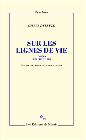 Sur les lignes de vie : cours mai-juin 1980