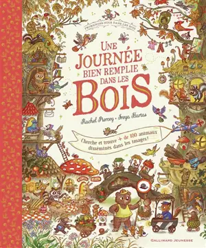 Une journée bien remplie dans les bois : cherche et trouve + de 100 animaux disséminés dans les images !