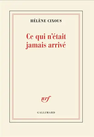 Ce qui n'était jamais arrivé