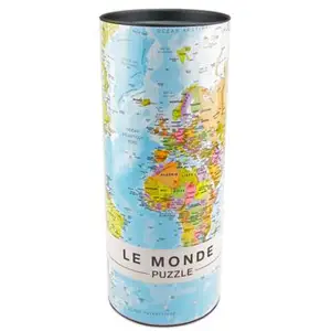 PUZZLE MONDE 1000 PIECES (75X50CM) OP 03/2017     -     2