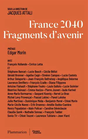 France 2040 : fragments d'avenir