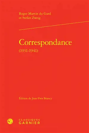 Correspondance (1931-1941)