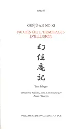 Genjû-an no ki. Notes de l'Ermitage-d'Illusion