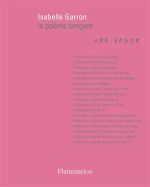 Le poème tangent